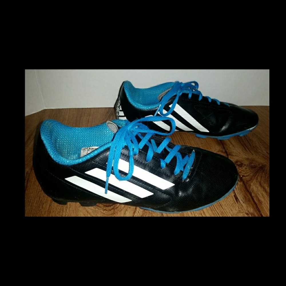5 for $15 Black and a Blue Adidas Cleats